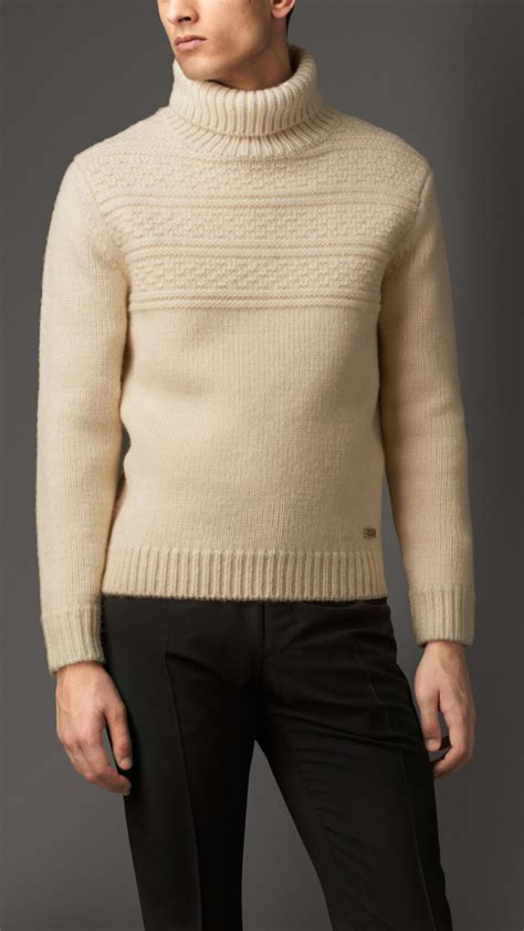 burberry cashmere tie-neck sweater|Burberry merino wool sweaters.